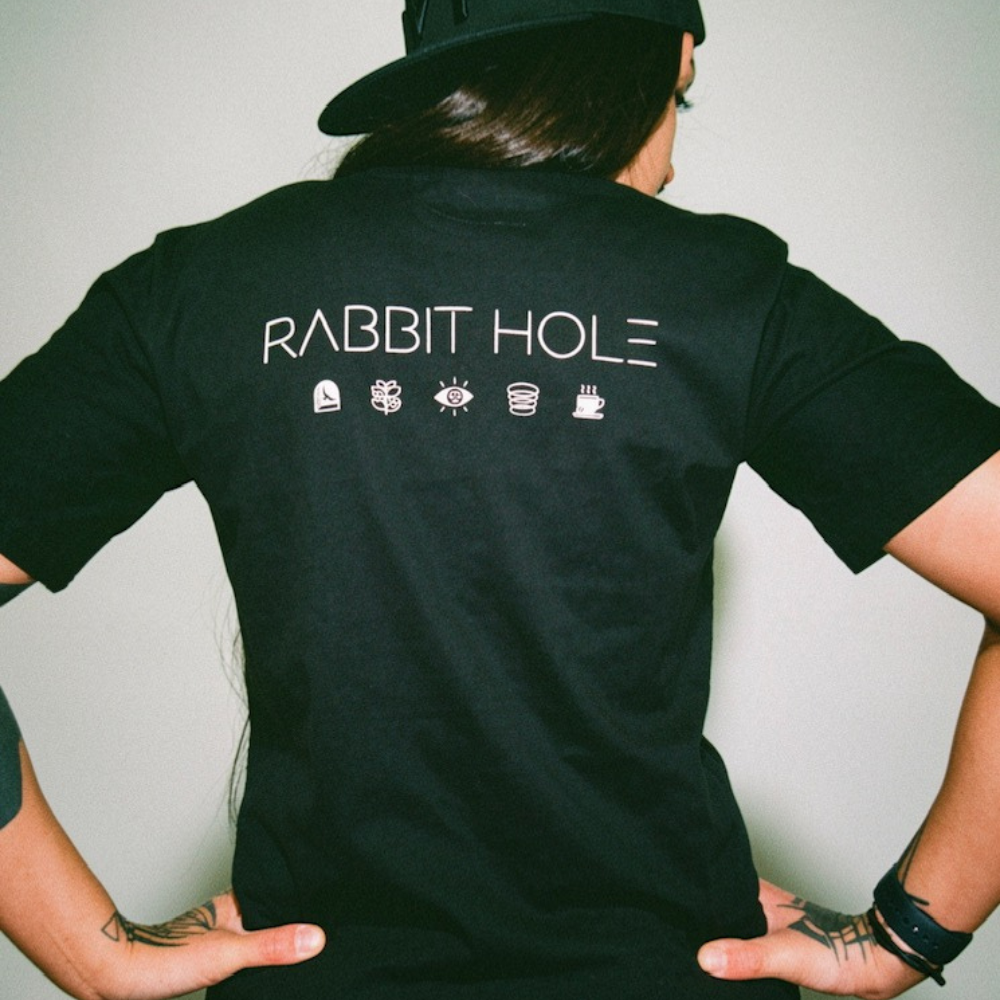 T-shirt Rabbit Hole Roasters à manches courtes
