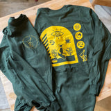 RHR Long Sleeve Shirt Forest Green