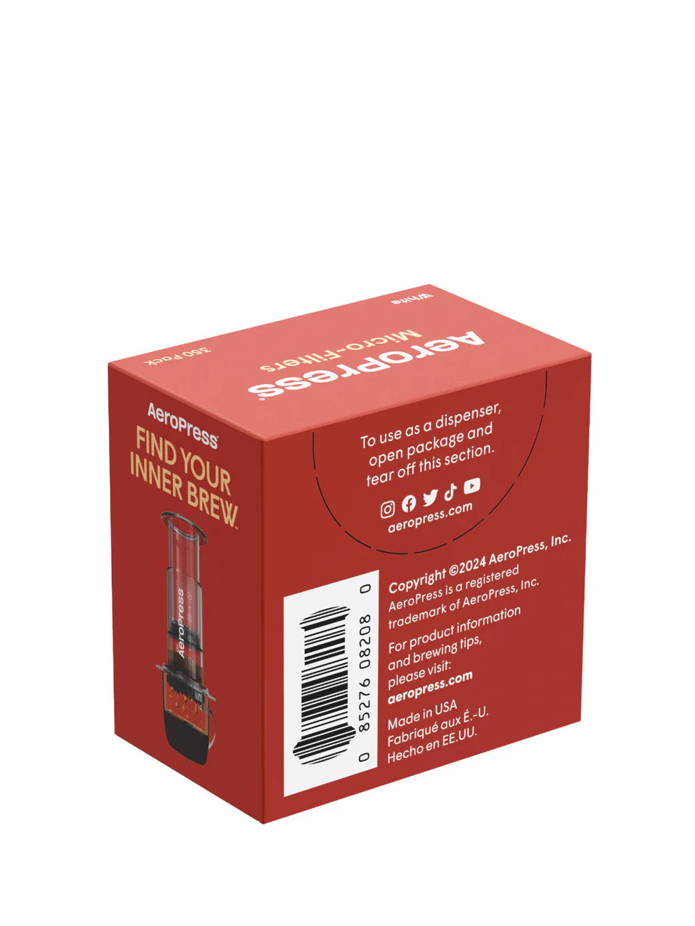 AeroPress Microfilters Pack of 350